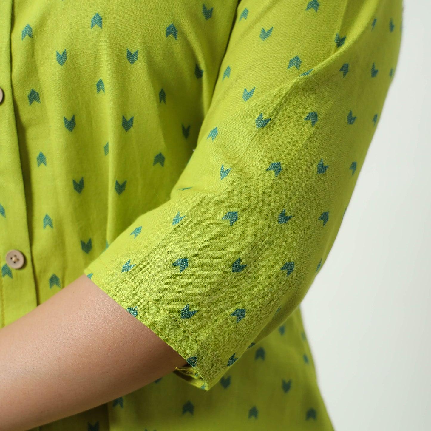 jacquard kurta