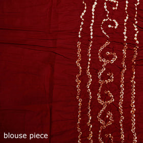 Kutch Bandhani Tie-Dye Cotton Saree 46