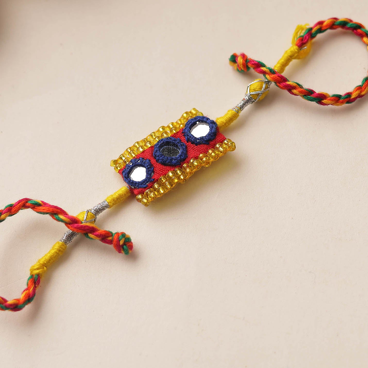 beadwork rakhi