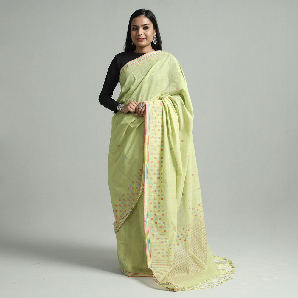 jamdani buti saree