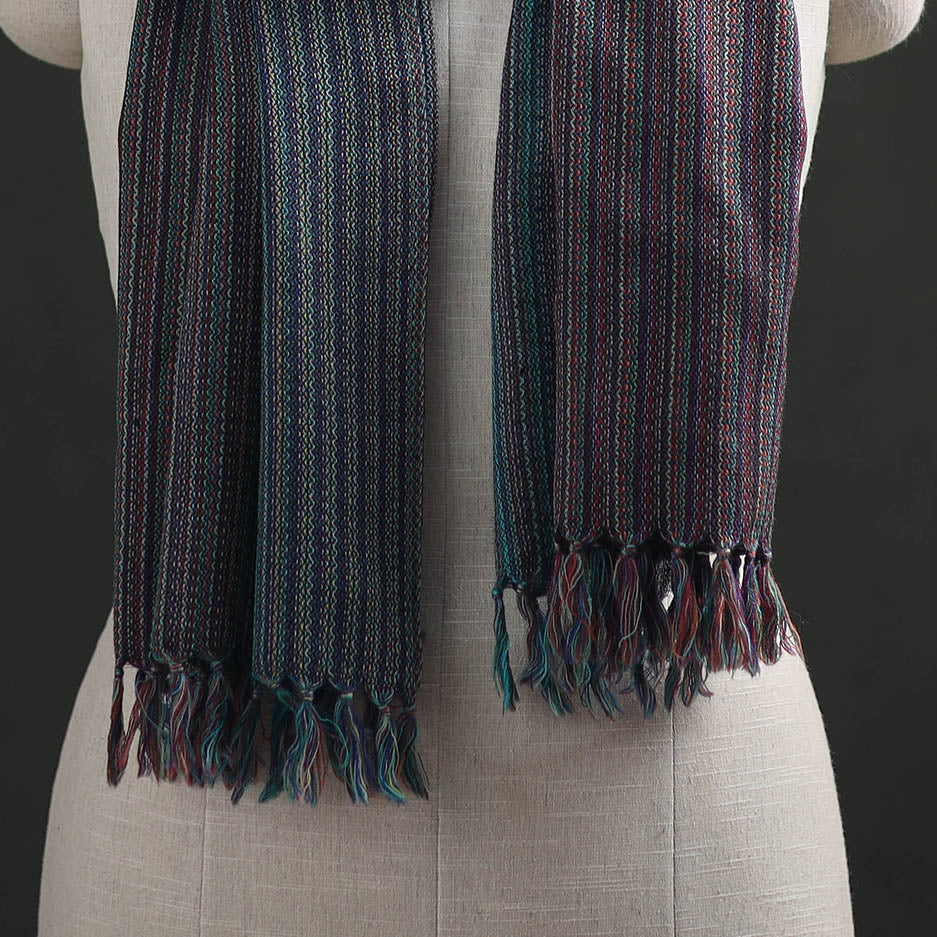Multicolor - Kumaun Handwoven Pure Merino Wool Stole 99