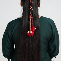 Thread Braided & Shell Work Hair Parandi 43