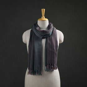 Multicolor - Kumaun Handwoven Pure Merino Wool Stole 99