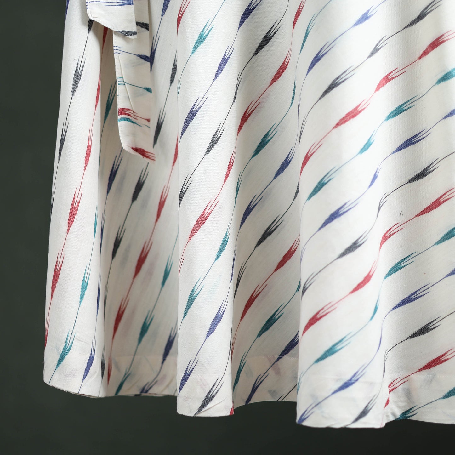 Pochampally Ikat Cotton Wrap Around Skirt 10
