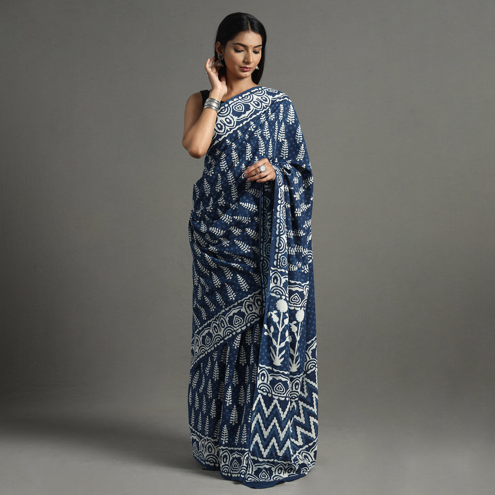 Bagru Saree