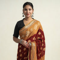 bandhani saree