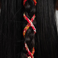 Thread Braided & Shell Work Hair Parandi 43