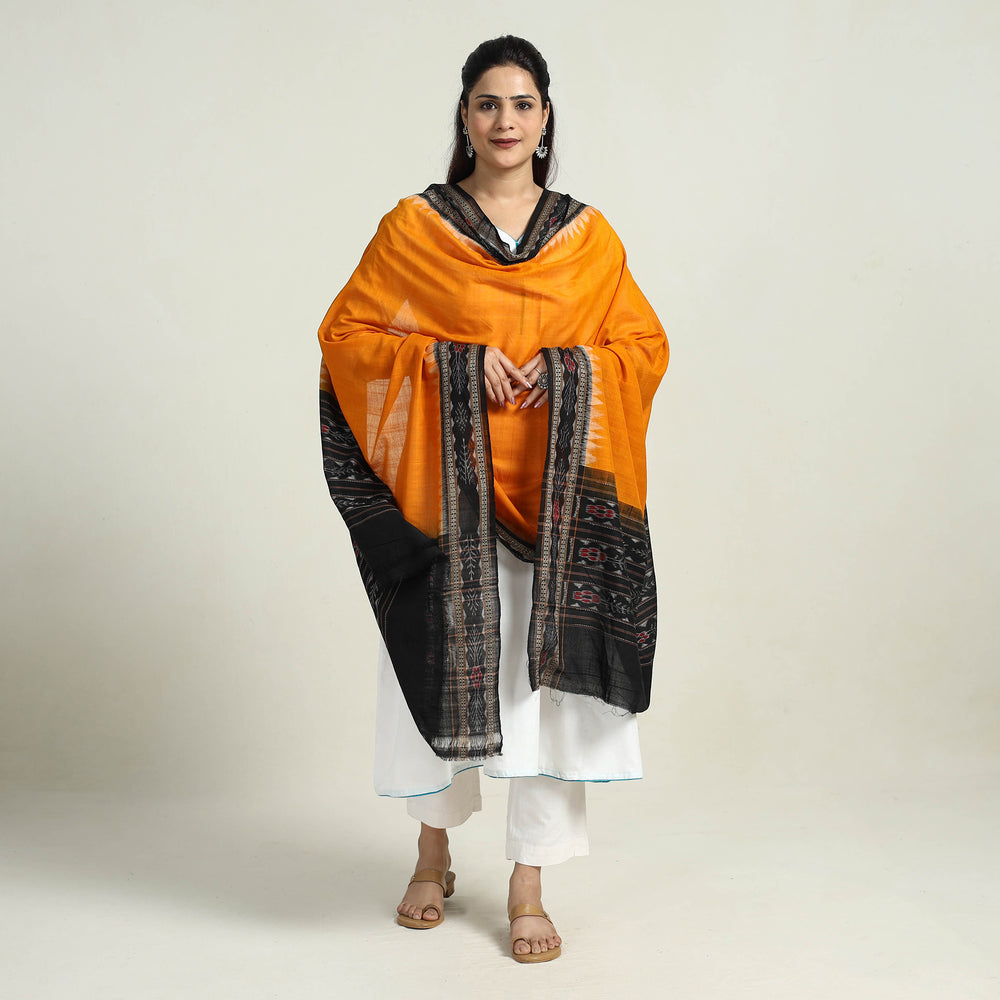  Sambalpuri Ikat Weave Handloom Cotton Dupatta 