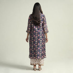 Sanganeri Kurta with Palazzo & Dupatta Set