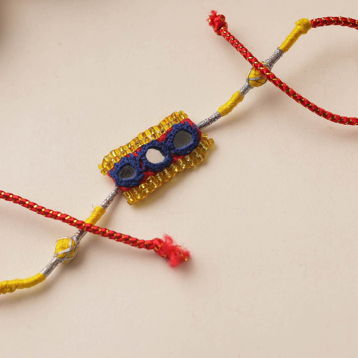 beadwork rakhi