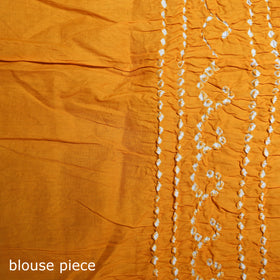 Kutch Bandhani Tie-Dye Cotton Saree 49