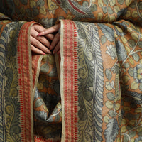 kalamkari silk dupatta