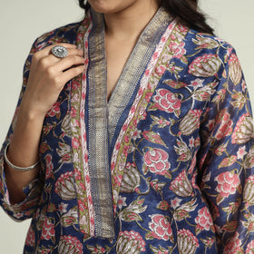 Sanganeri Kurta with Palazzo & Dupatta Set