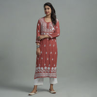 Chikankari Embroidered Kurta