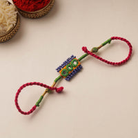 Handmade Mirror & Beadwork Rakhi