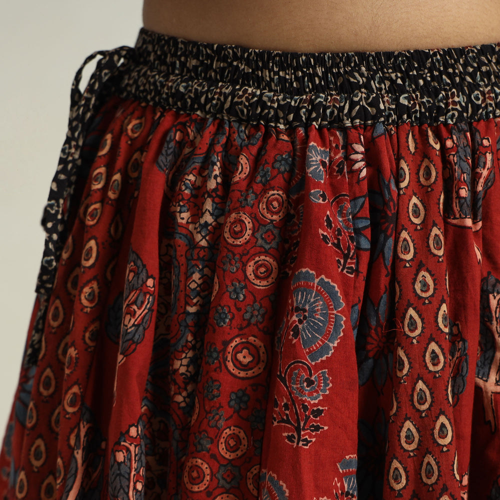 Ajrakh Patchwork Skirt 