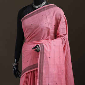 Godavari Jamdani Buti Pure Handloom Cotton Saree 05