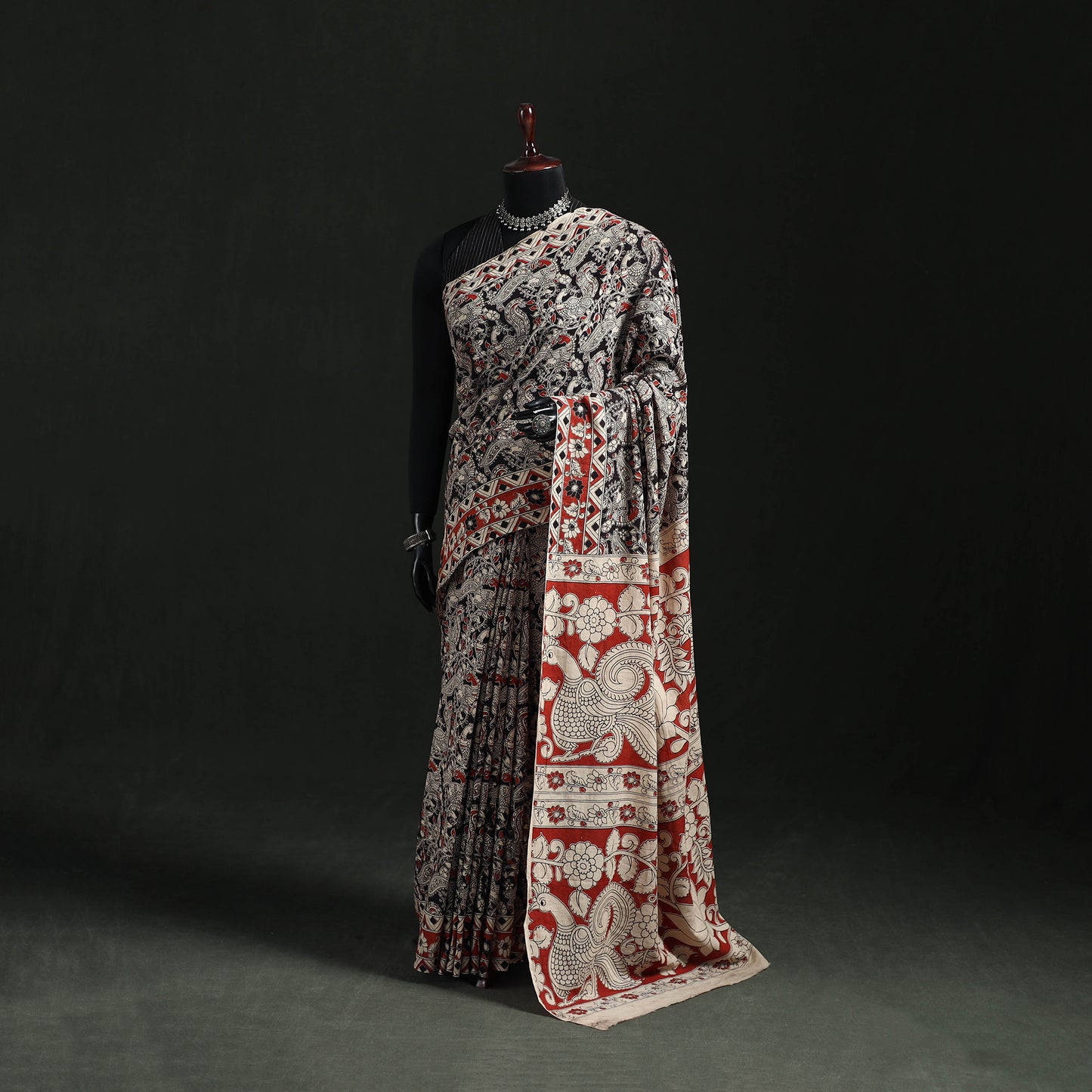 Kalamkari Printed Cotton Saree 41