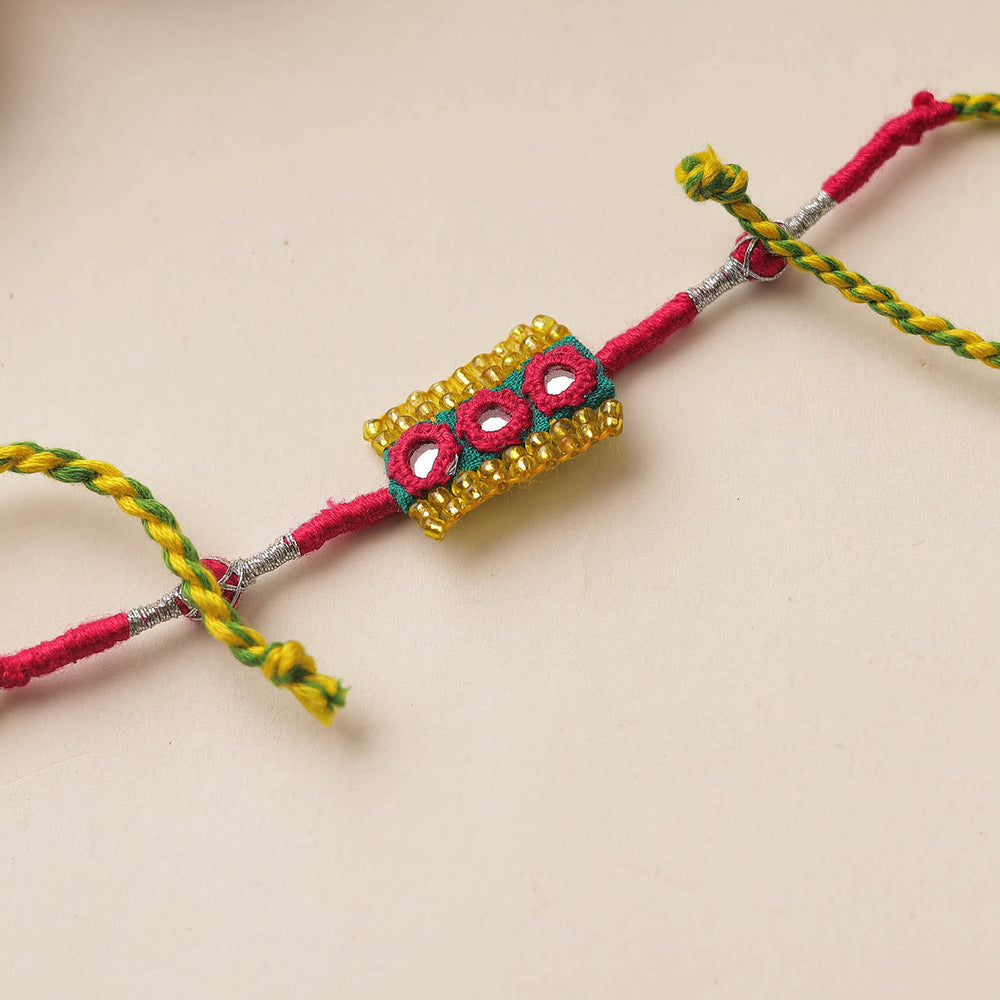 beadwork rakhi