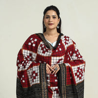 Sambalpuri Ikat Weave Handloom Cotton Dupatta