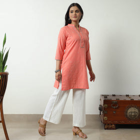 jacquard kurta