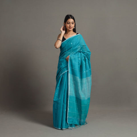 Zari Work Jamdani Cotton Handloom Saree 62