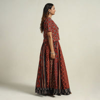 Ajrakh Patchwork Skirt 