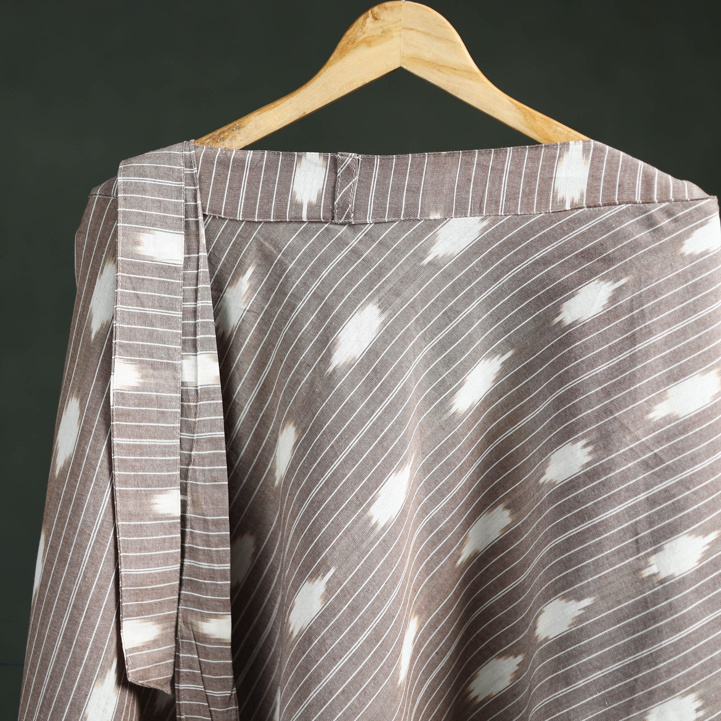 Pochampally Ikat Cotton Wrap Around Skirt 13