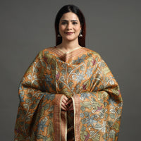 kalamkari silk dupatta