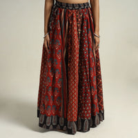 Ajrakh Patchwork Skirt 