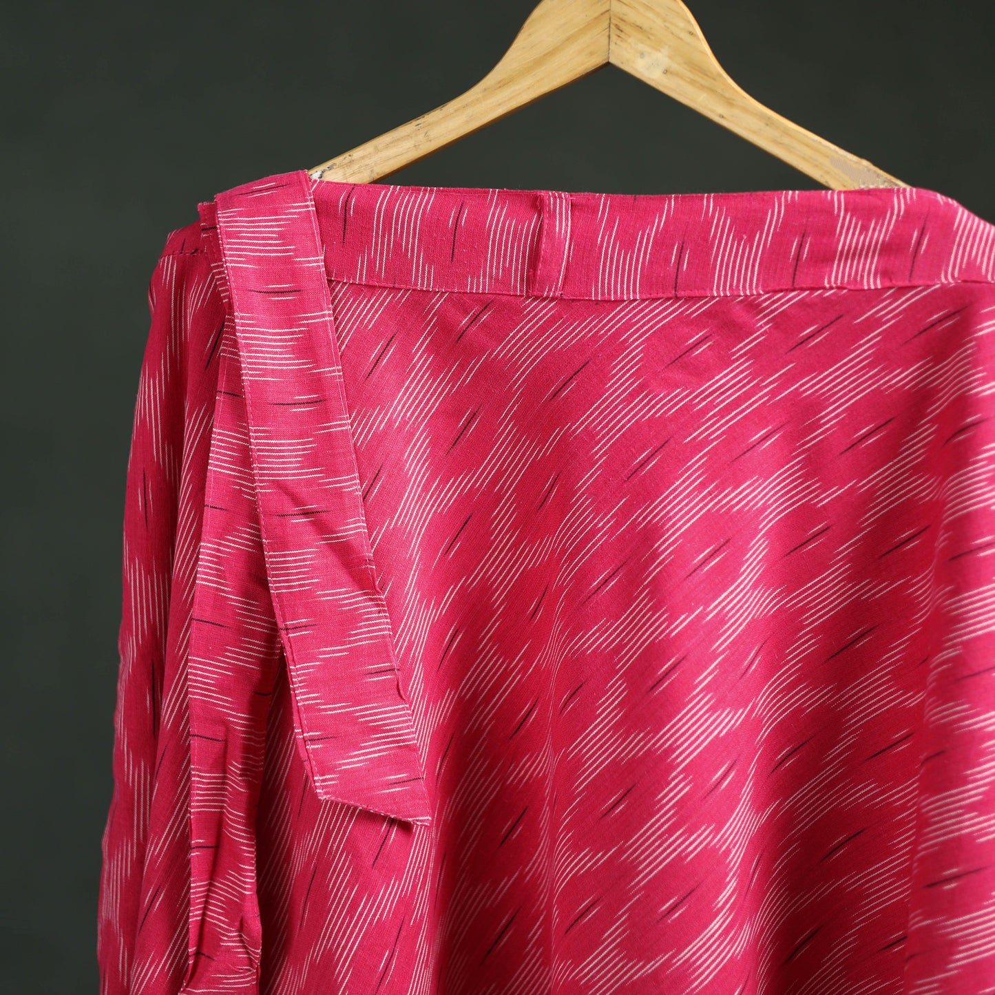 Pochampally Ikat Cotton Wrap Around Skirt 14