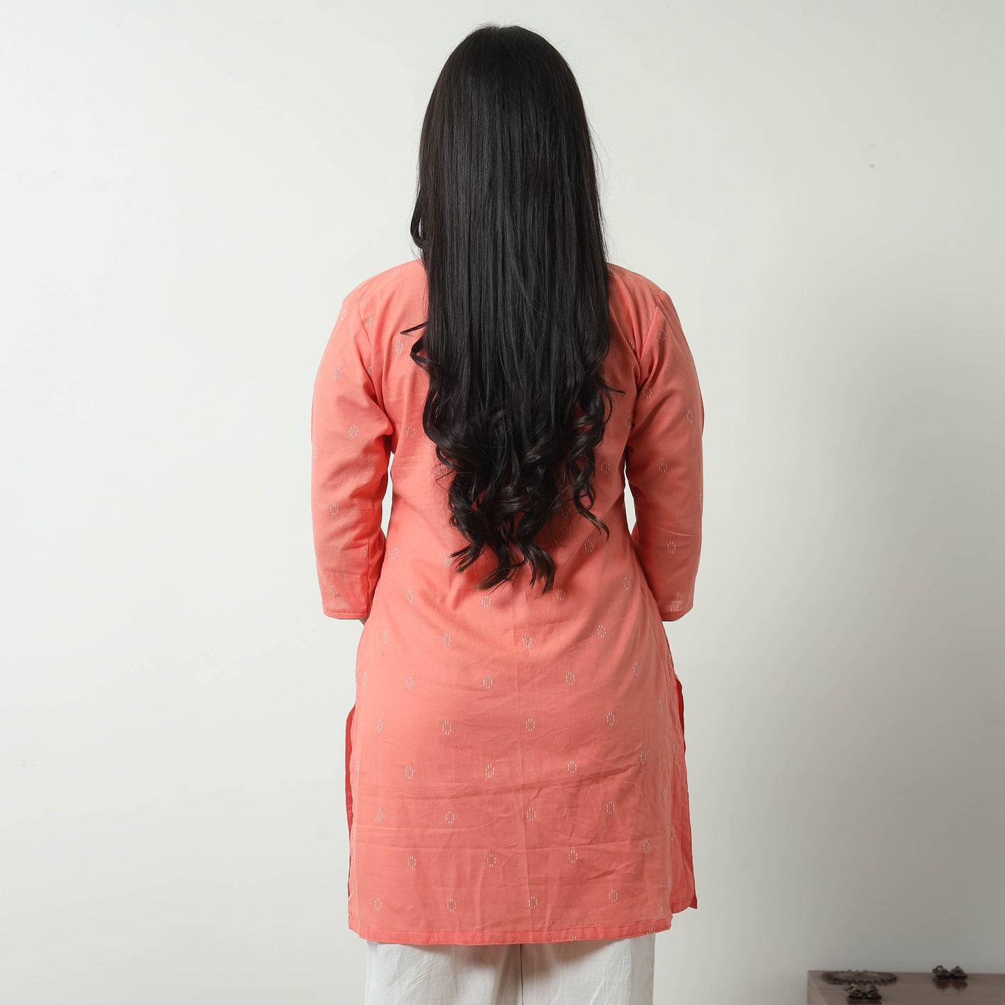 jacquard kurta