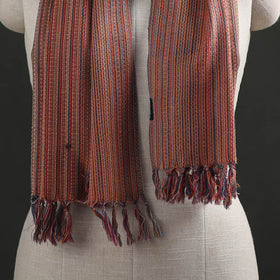 Multicolor - Kumaun Handwoven Pure Merino Wool Stole 110
