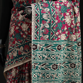 Kalamkari Printed Cotton Saree 01