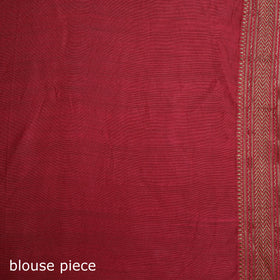 Chanderi Silk Leheriya Tie-Dye Saree with Zari Border 07