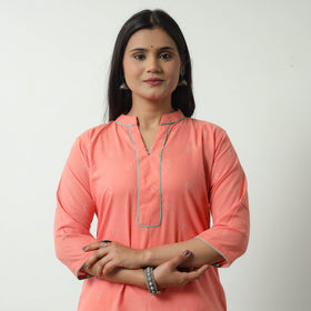 jacquard kurta