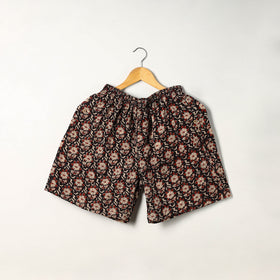Black - cotton unisex bagru shorts/boxer 13 - xl