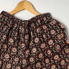 Black - cotton unisex bagru shorts/boxer 13 - xl