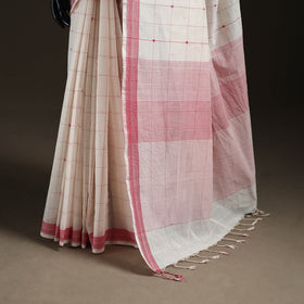 Godavari Jamdani Buti Pure Handloom Cotton Saree 06