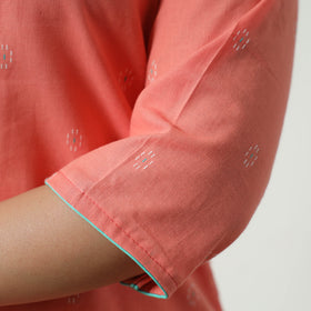 jacquard kurta