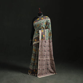 Kalamkari Printed Cotton Saree 02