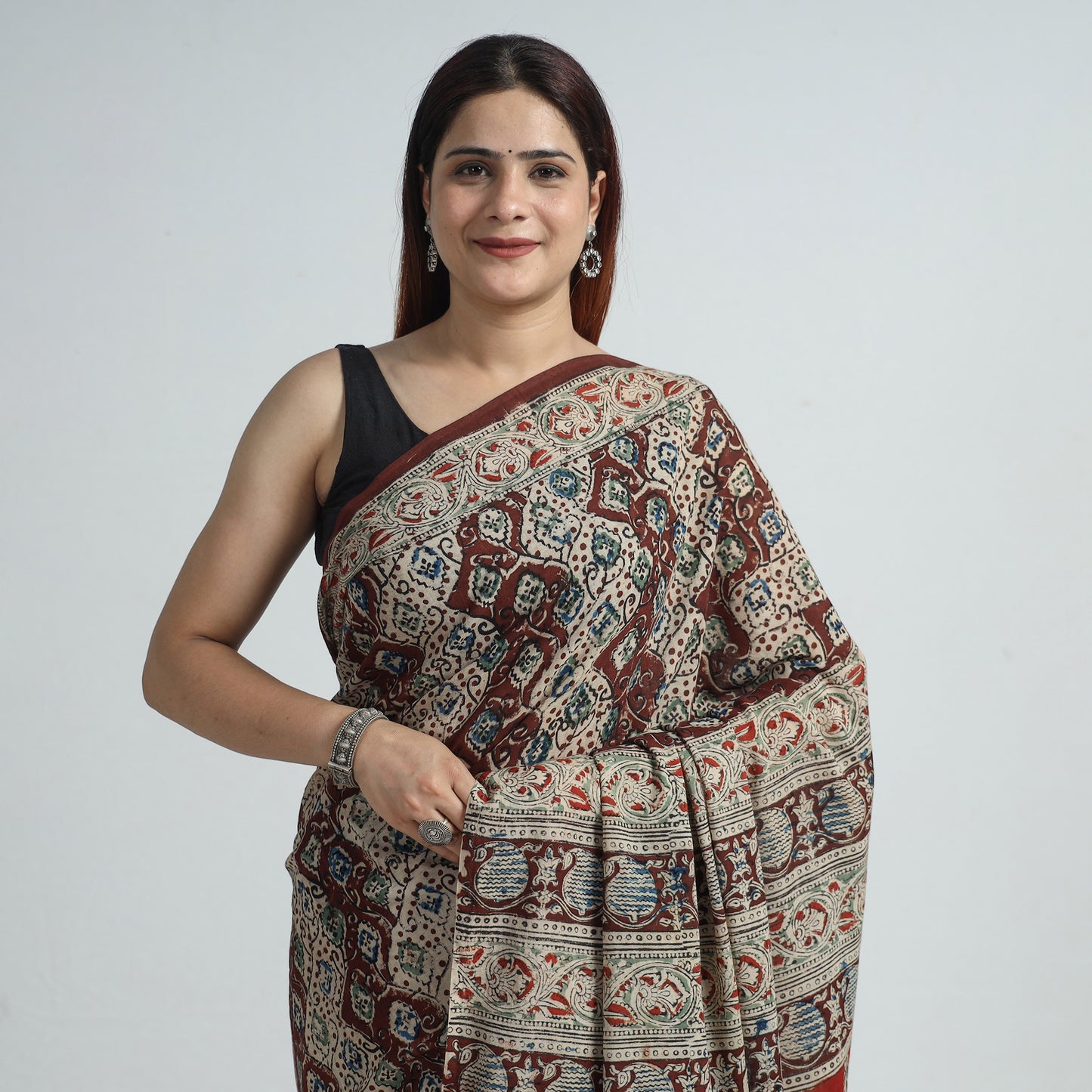 Kalamkari Saree