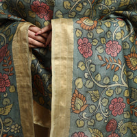 kalamkari silk dupatta