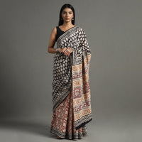 Bagru Block Printed Saree