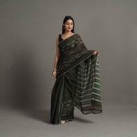 Green - Dunes Buta Cotton Handloom Saree 63