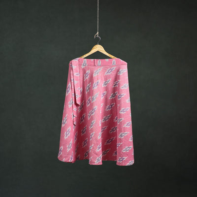 Pochampally Ikat Cotton Wrap Around Skirt 15