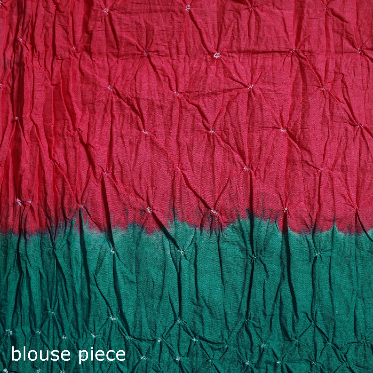 Kutch Tie-Dye Bandhani Cotton Saree with Blouse Piece 39