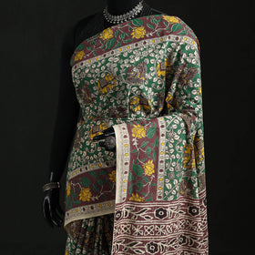 Kalamkari Printed Cotton Saree 02