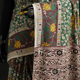 Kalamkari Printed Cotton Saree 02