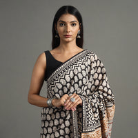 Bagru Block Printed Saree